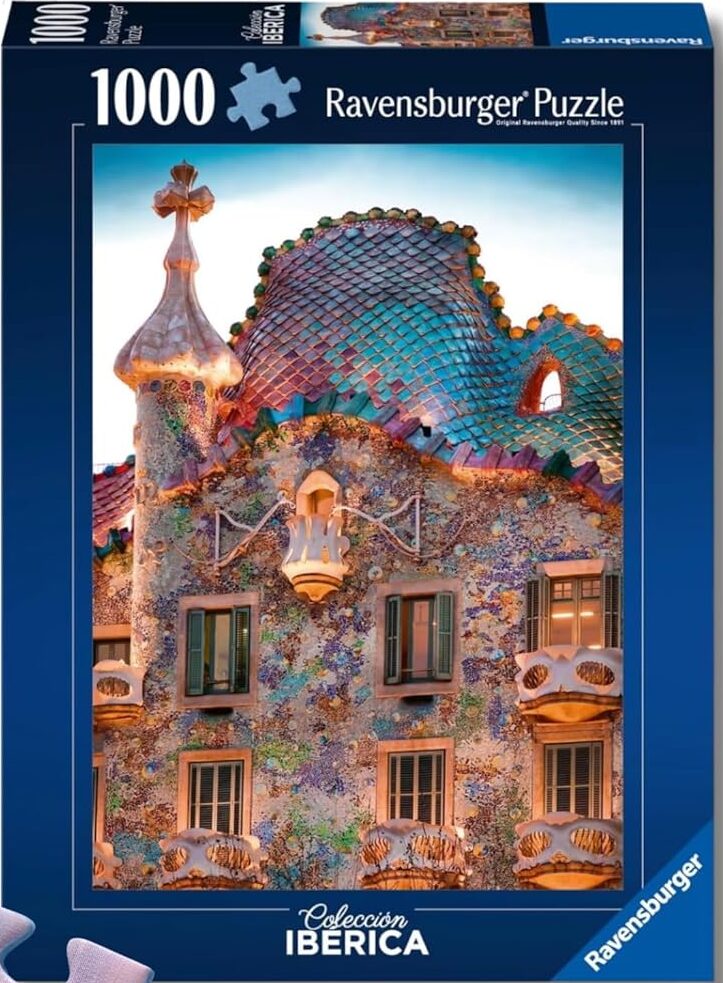 Ravensburger Coleccion Iberica Casa Batlló Barcelona 1000 Piece Puzzle image 0